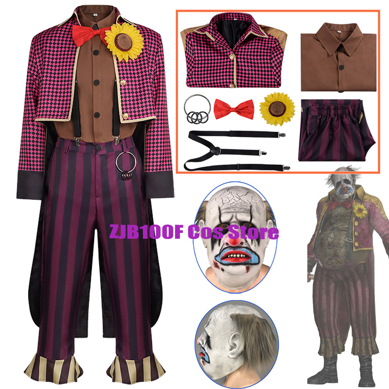 Anime Cosplay Mask - ハロウィン THE CLOWN コスプレ アニメコスチューム ゲームデッド