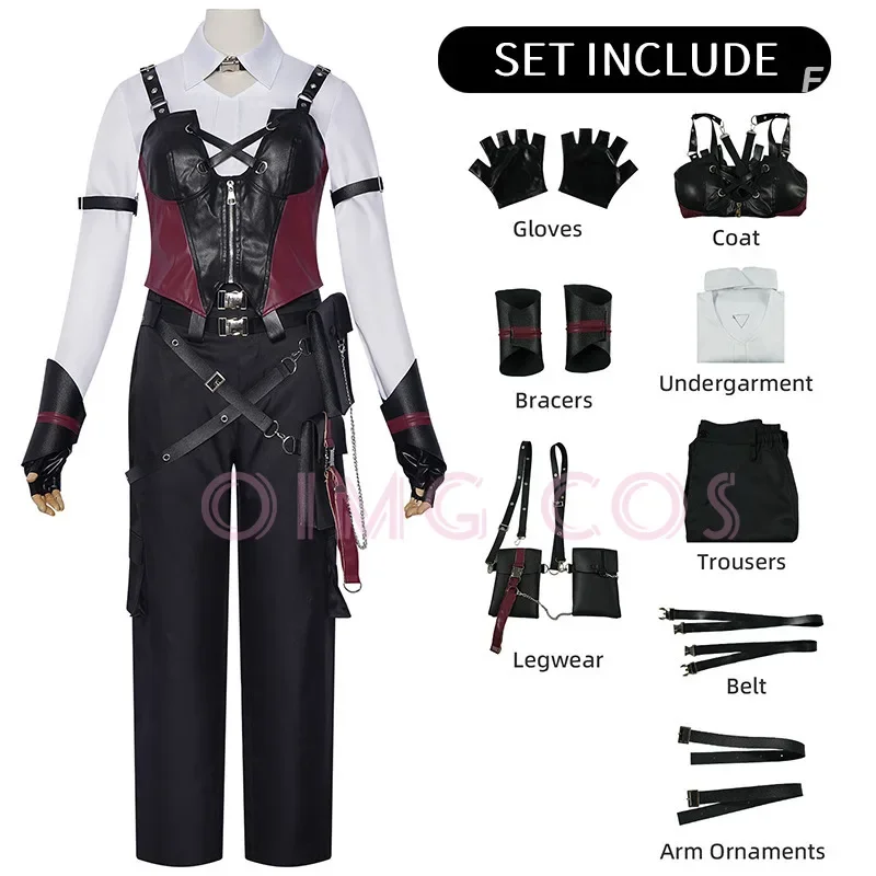 Anime Cosplay Outfit - 愛とディープスペースディープスペースハンターコスプレ衣装カーニバル大人用制服アニメハロウィンパーティー仮装衣装男性用ゲーム