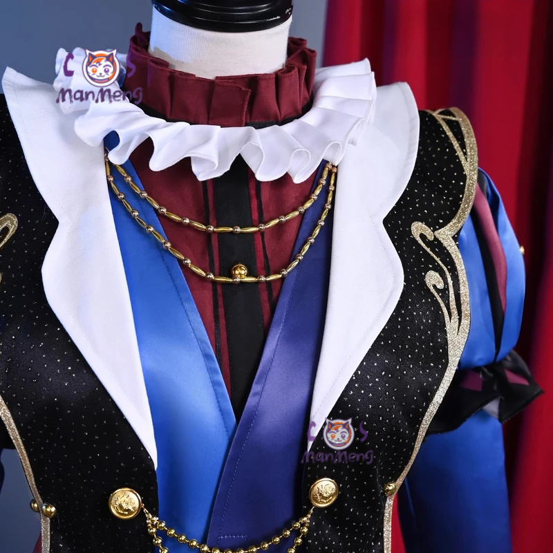 Anime Cosplay Outfit - アニメ PJSK 天馬つかさ tks tms コスプレ衣装ハロウィンパーティーゴージャスな制服ウィッグ小道具女性男性スーツサーカス衣装