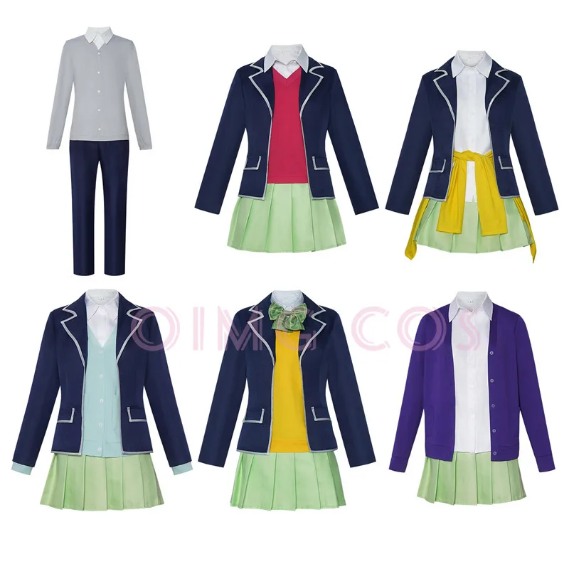 Anime Cosplay Women - 五等分の花嫁 宇佐美五太郎 中野コスプレ衣装 一花制服 大人アニメパーティー女性コスチュームゲーム