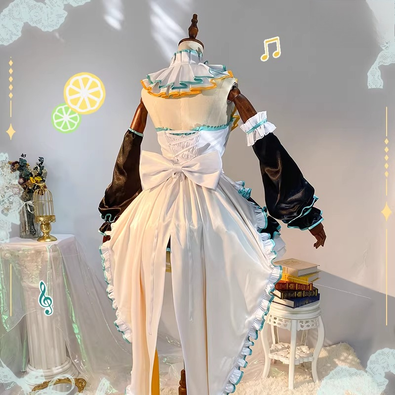 初音ミクコスプレ衣装ロリータドレスプリンセスドレスハロウィン - Anime Cosplay Miku のレビューと価格
