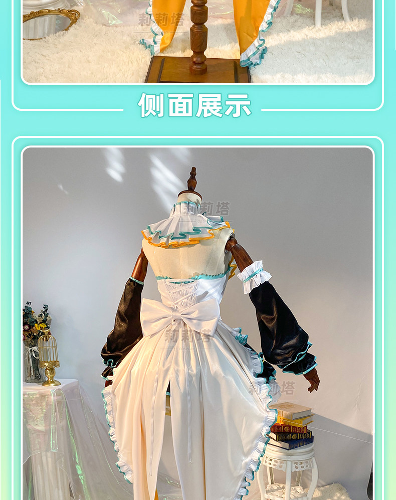 初音ミクコスプレ衣装ロリータドレスプリンセスドレスハロウィン - Anime Cosplay Miku のレビューと価格
