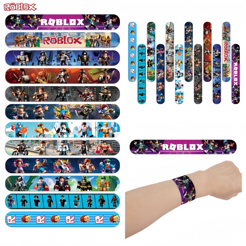12/24 個ロブロックスゲーム弾性スラップブレスレットアニ - Anime Cosplay Roblox のレビューと価格