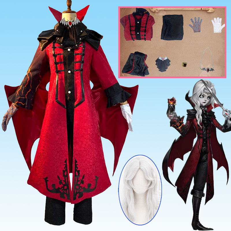 Identity V 写真家ジョセフ・デソルニエ コスプレ衣 - Anime Cosplay Red のレビューと価格