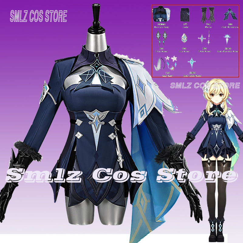 2026年原神トラベラー・ルミネコスプレ衣装スネジナヤ衣装小 - Anime Cosplay Wigs のレビューと価格