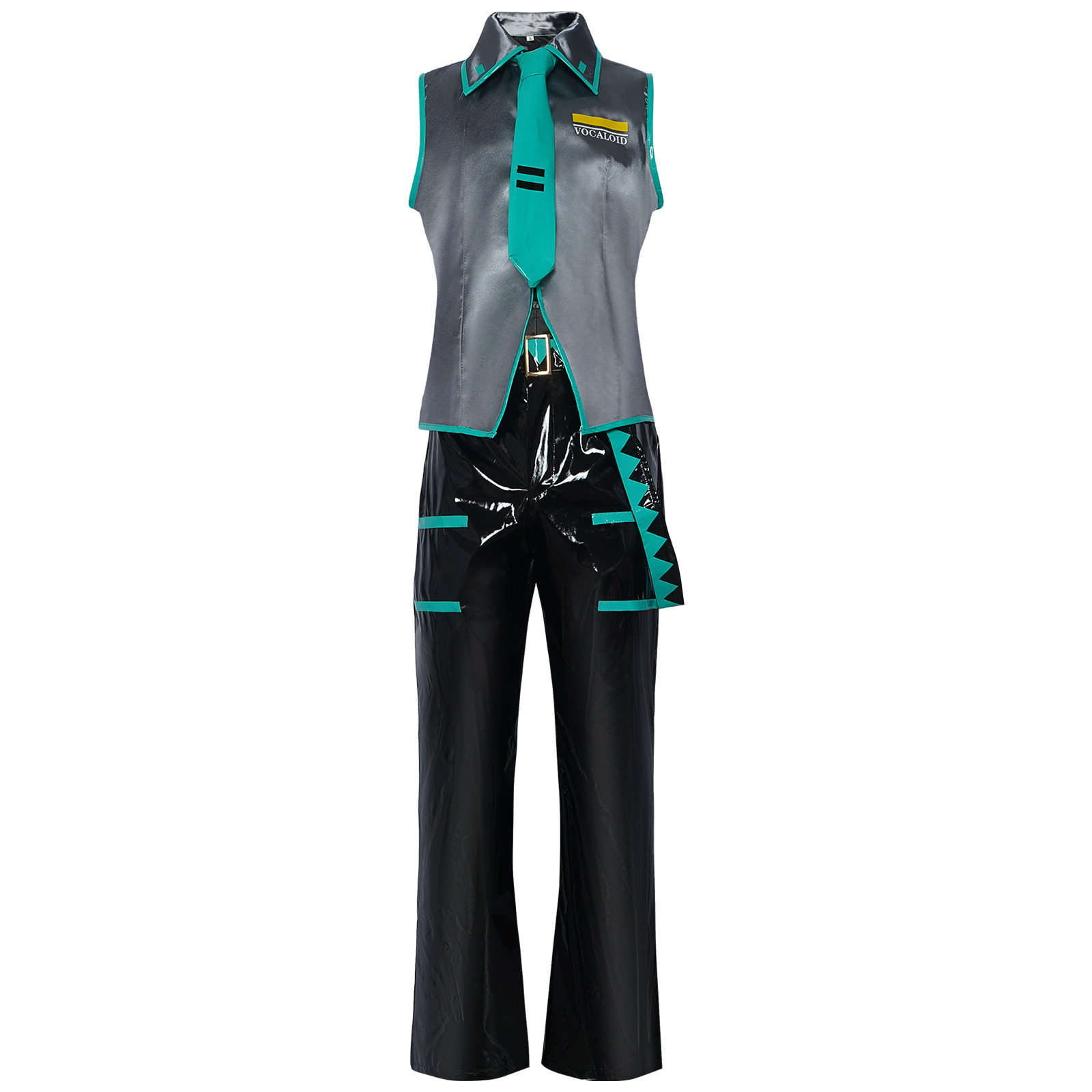 ボーカロイド男性ミクコスプレ衣装ジェンダーベンド衣装ミク男性 - Anime Cosplay Miku のレビューと価格