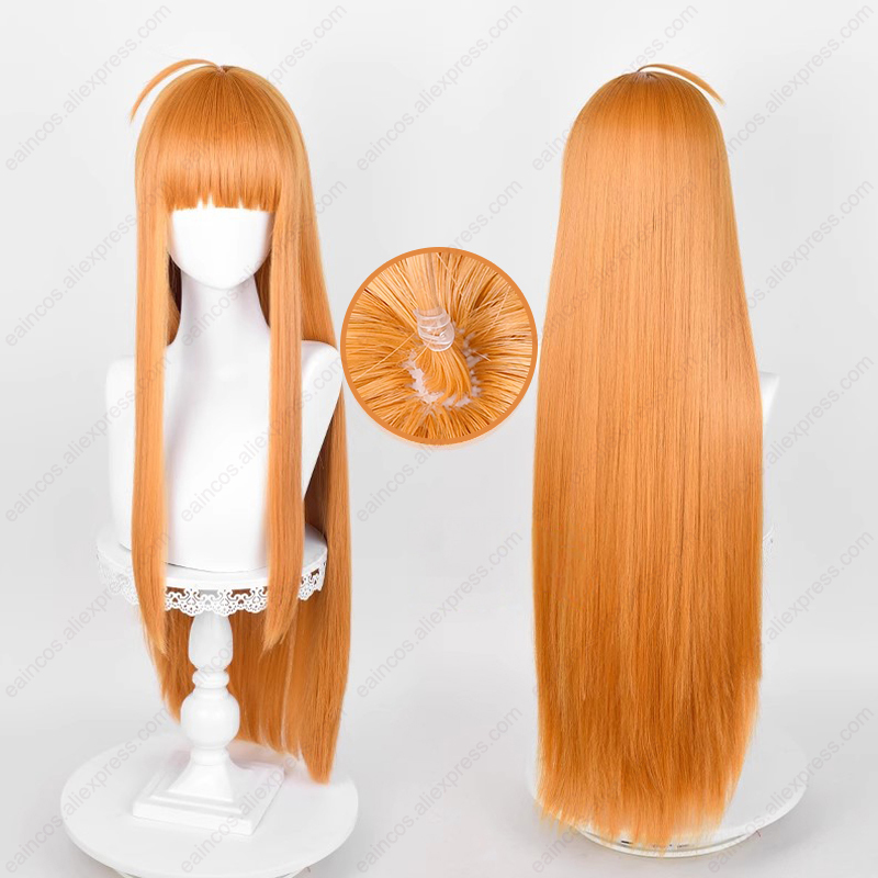 布団バスカラコスプレ、オレンジ、イエロー、耐熱性、人工毛、ハ - Anime Cosplay Orange Hair のレビューと価格