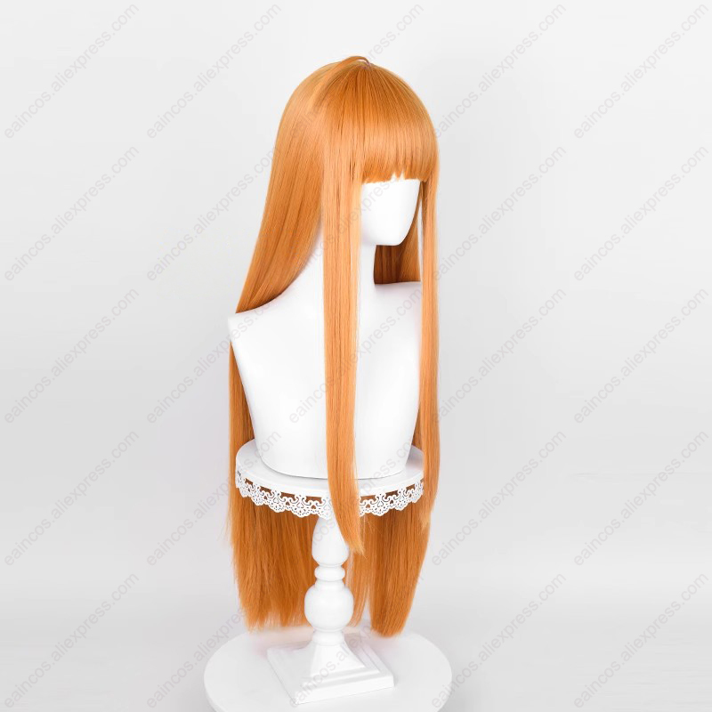 布団バスカラコスプレ、オレンジ、イエロー、耐熱性、人工毛、ハ - Anime Cosplay Orange Hair のレビューと価格