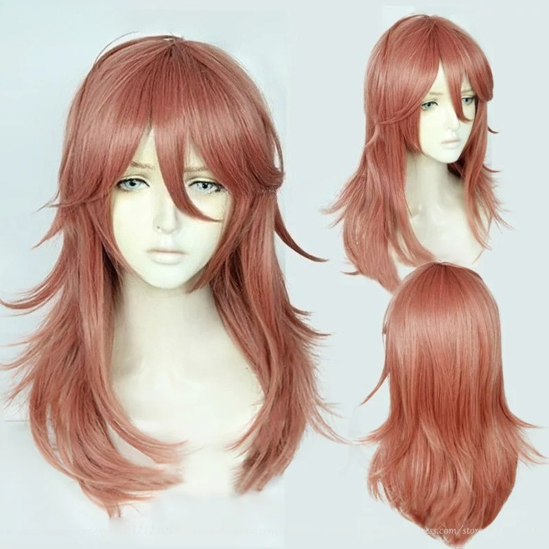 アニメ COS 天使悪魔コスプレウィッグ天使悪魔コスプレ 6 - Anime Cosplay Orange Hair のレビューと価格