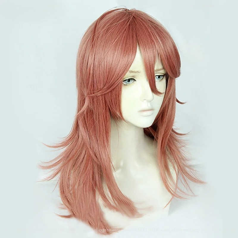 アニメ COS 天使悪魔コスプレウィッグ天使悪魔コスプレ 6 - Anime Cosplay Orange Hair のレビューと価格