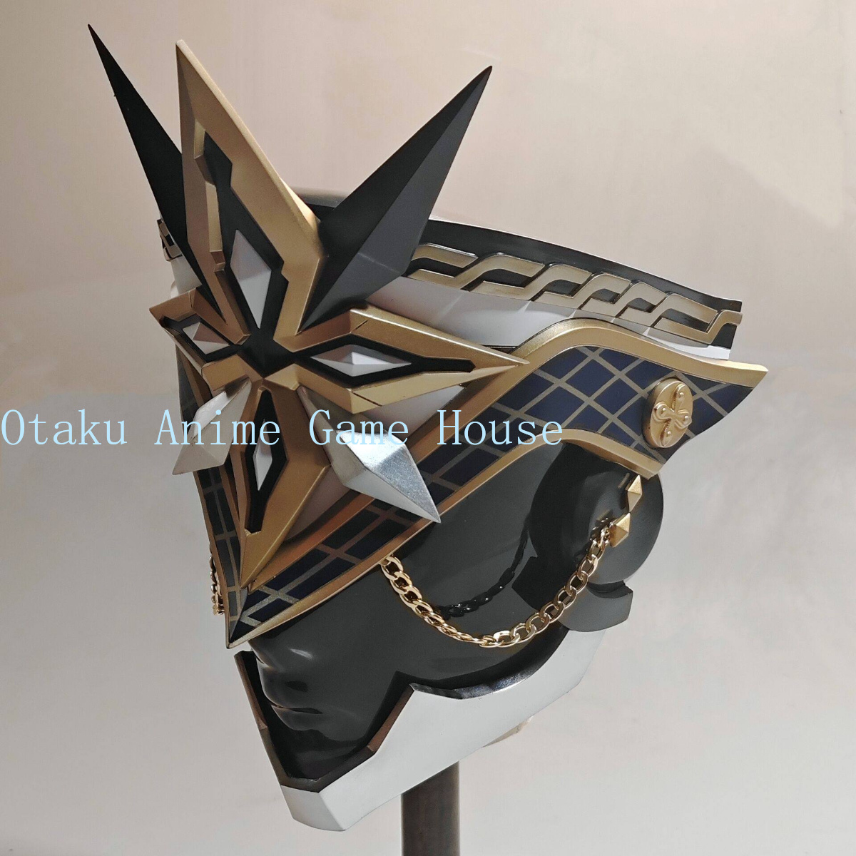 原神インパクト イル・カピターノ・スレイン コスプレアクセサ - Anime Cosplay Mask のレビューと価格