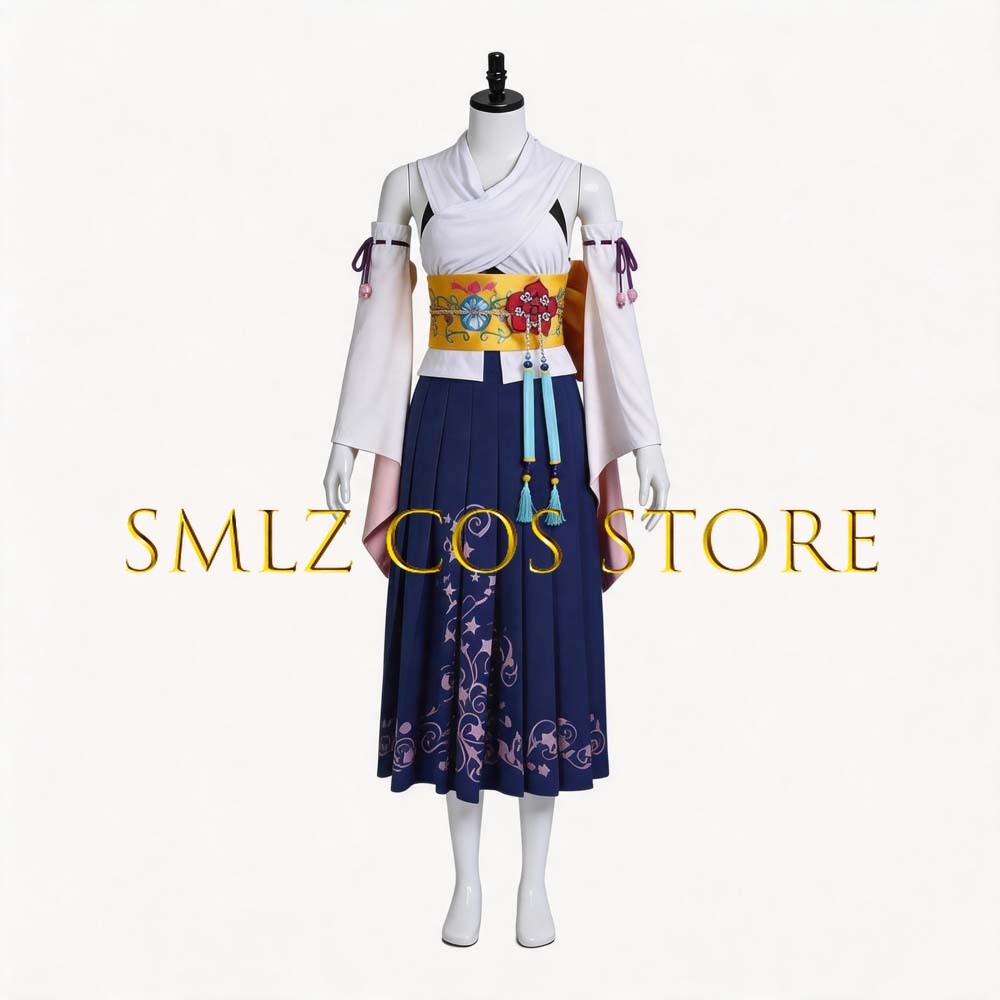 Smlz FFX ユナコスプレアニメ FF10 X 衣装女性 - Anime Cosplay Outfit のレビューと価格
