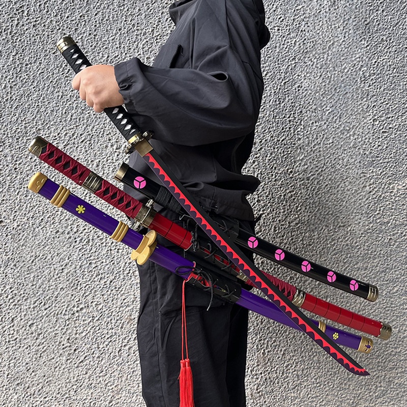 40インチ ロロノア・ゾロ 刀 忍者ナイフ 剣 アニメコスプ - Anime Cosplay Katana のレビューと価格