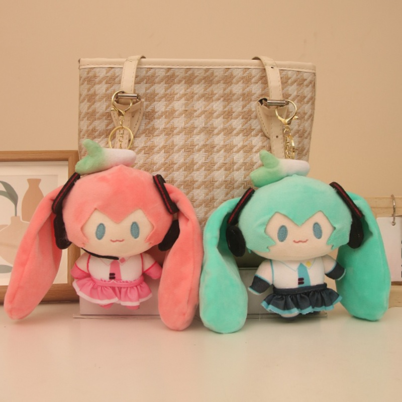 初音ミクぬいぐるみキーホルダー　可愛いミクアニメコレクション - Anime Cosplay Miku のレビューと価格