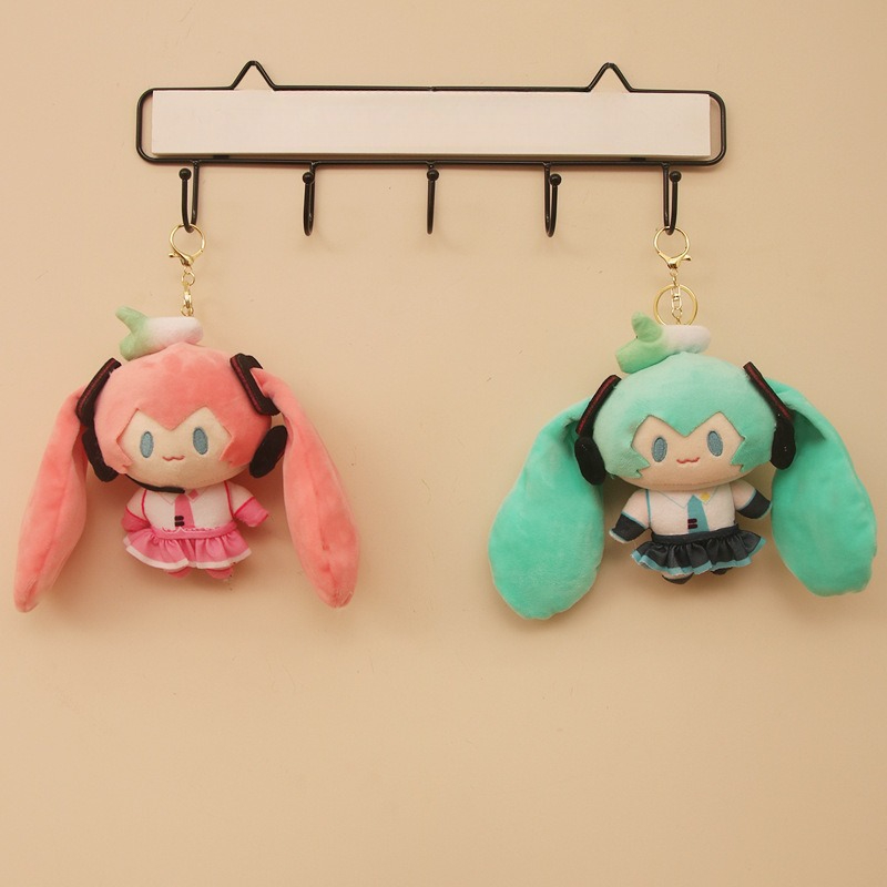 初音ミクぬいぐるみキーホルダー　可愛いミクアニメコレクション - Anime Cosplay Miku のレビューと価格
