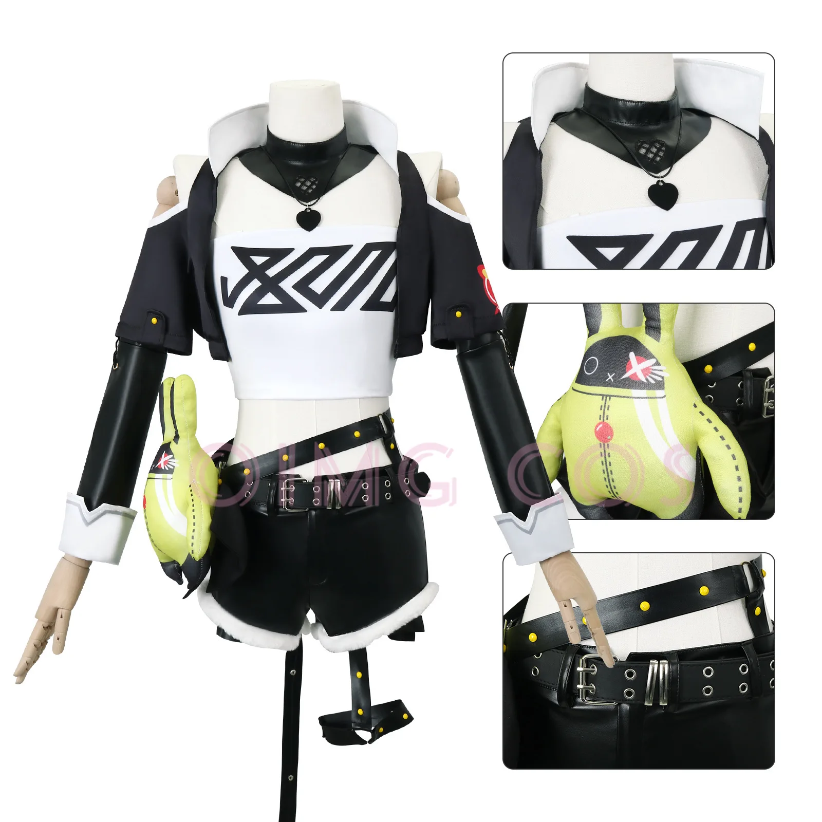 ニコール・デマラ・ゼンレス・ゾーン・ゼロコスプレ衣装制服ウィ - Anime Cosplay Women のレビューと価格