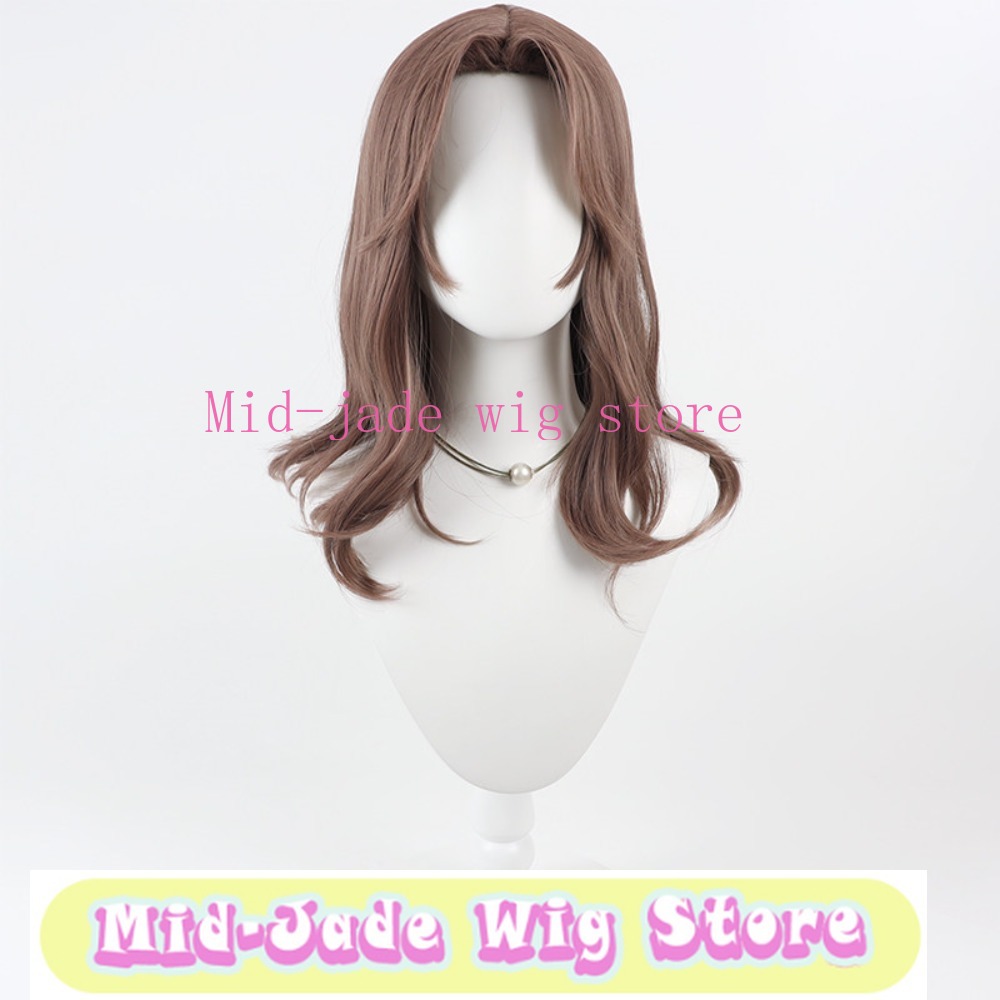 コスプレウィッグ韓国風ウェーブヘア頭皮トップ合成ウィッグライ - Cosplay Korean Anime のレビューと価格