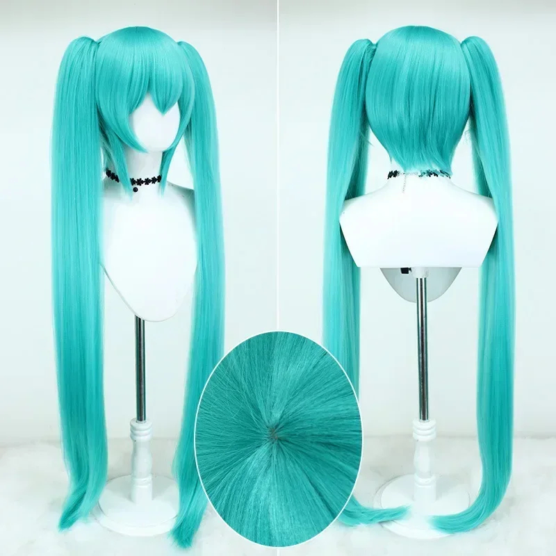 2026 ミク コスプレウィッグ 105 センチメートルロン - Anime Cosplay Miku のレビューと価格