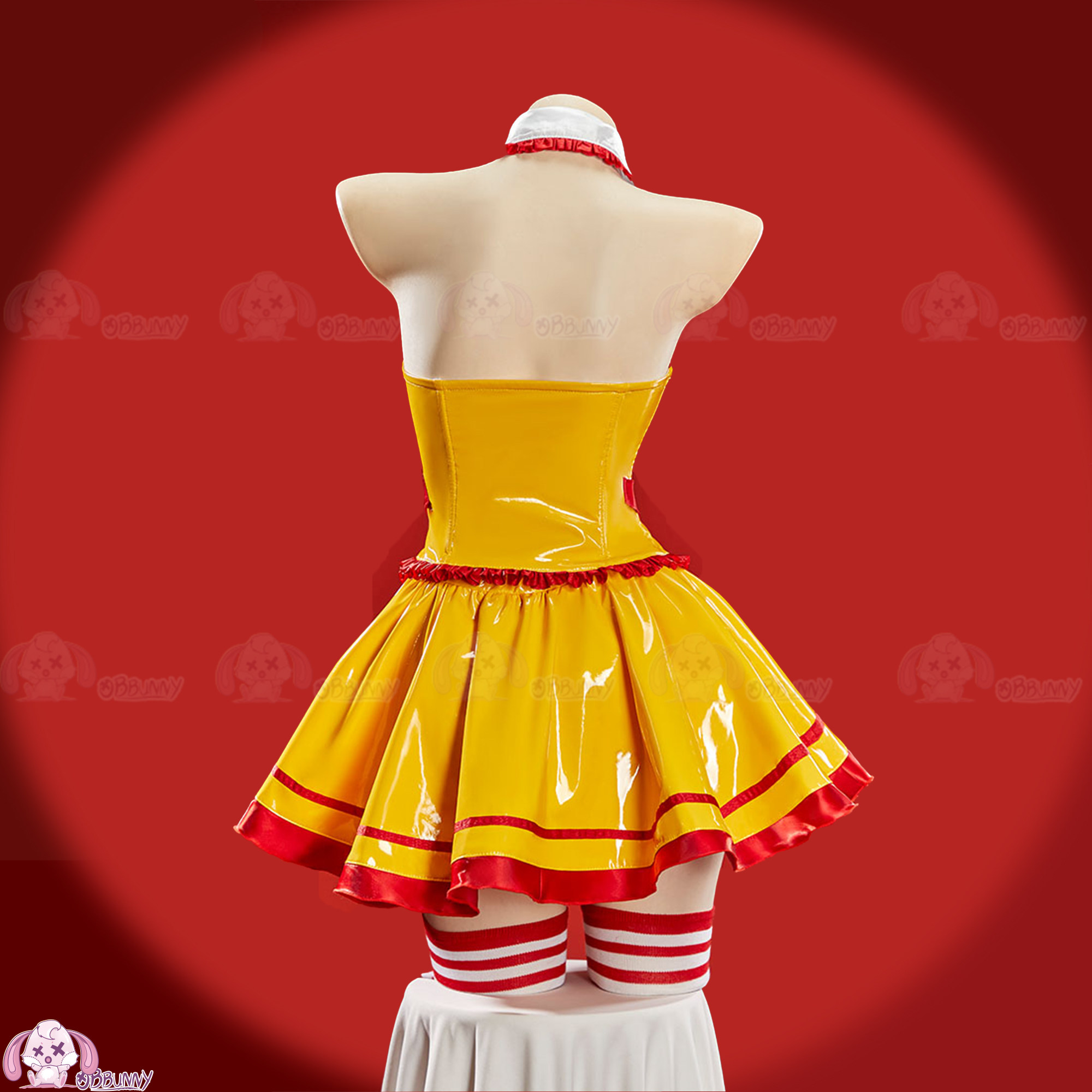 ミクファンアートコスプレ衣装 PU レザードレスセット女性ア - Anime Cosplay Miku のレビューと価格