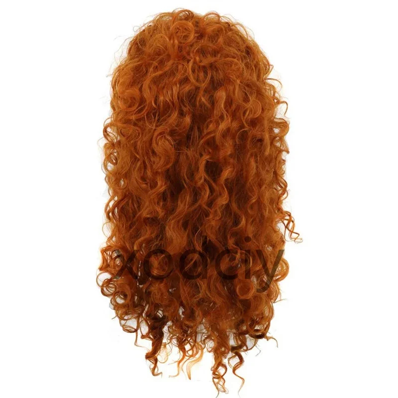 EW5DY20映画勇敢なプリンセス メリダ コスプレ メイ  - Anime Cosplay Orange Hair のレビューと価格