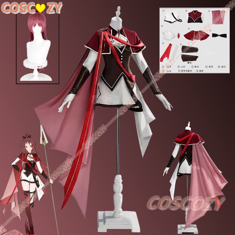 女性向け「さくら京子」コスプレ衣装一式。戦士風の騎士スタイル - Anime Cosplay Red のレビューと価格