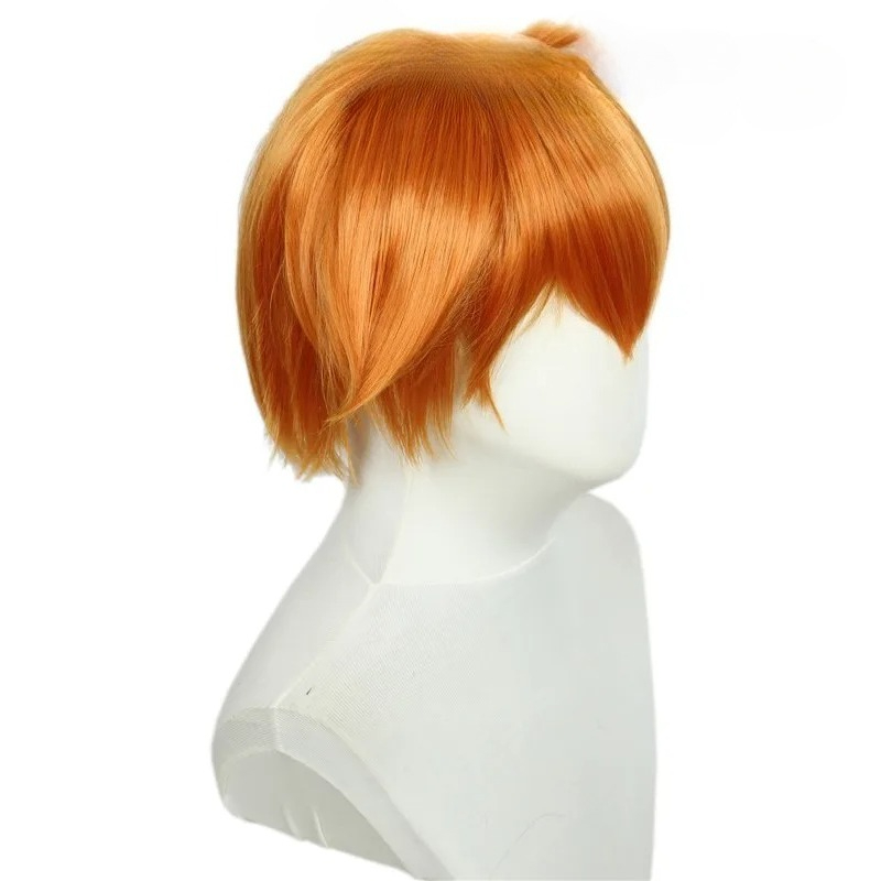 アニメポケットモンスターミスティコスプレウィッグショートオレ - Anime Cosplay Orange Hair のレビューと価格
