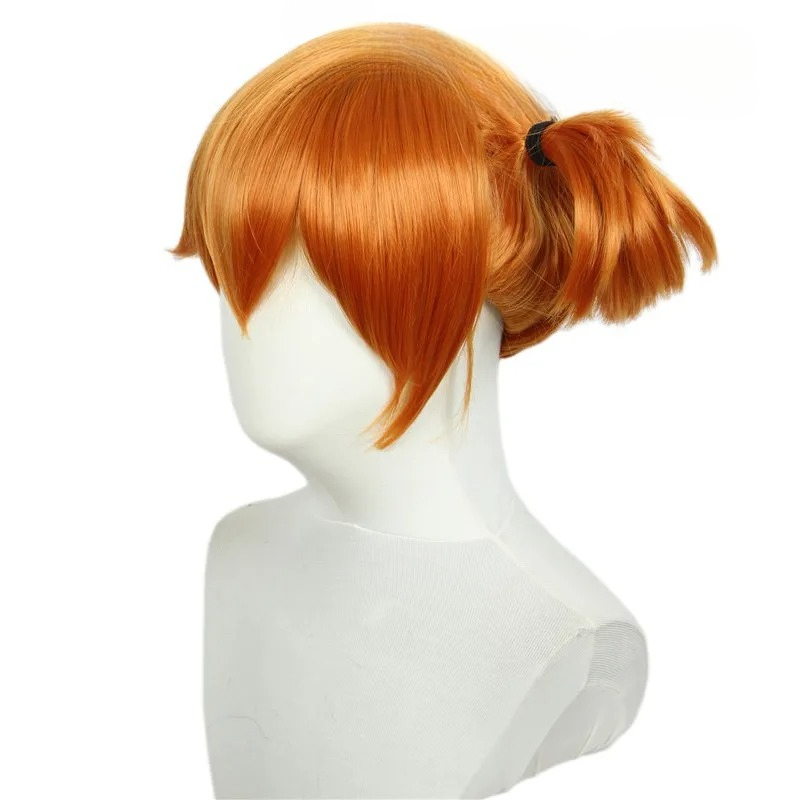 アニメポケットモンスターミスティコスプレウィッグショートオレ - Anime Cosplay Orange Hair のレビューと価格