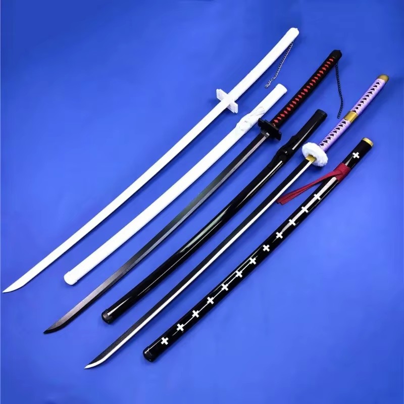 55インチ 黒崎一護 刀剣 アニメ ブリーチ コスプレ ロン - Anime Cosplay Katana のレビューと価格
