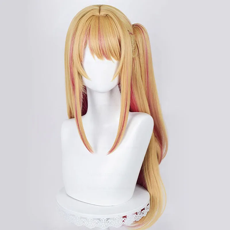 合成コスプレウィッグ,70cm,ストレートヘア,オレンジ,ゴ - Anime Cosplay Orange Hair のレビューと価格