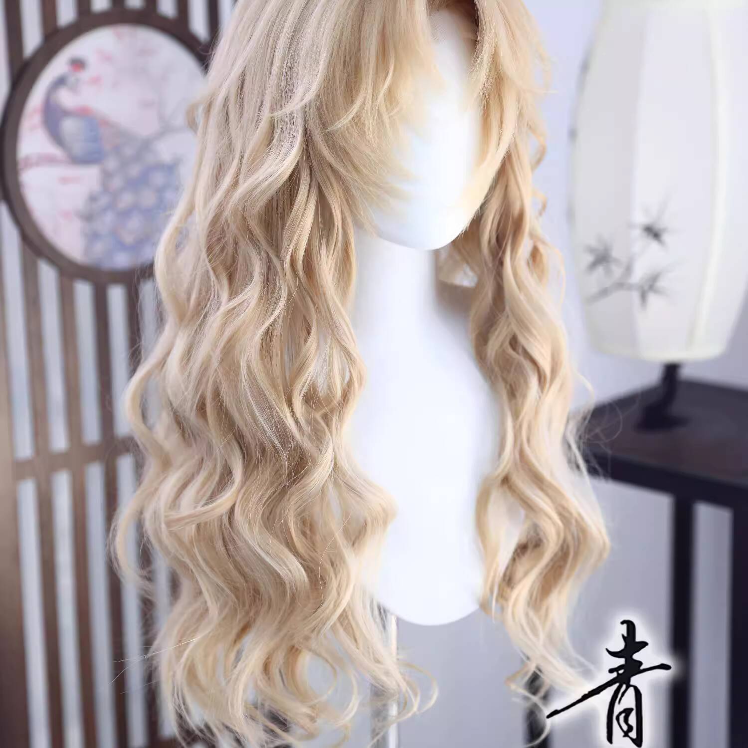 ヴェルモットベルモット風ウィッグコスプレ工藤新一毛利蘭女性ロ - Anime Cosplay Wigs のレビューと価格