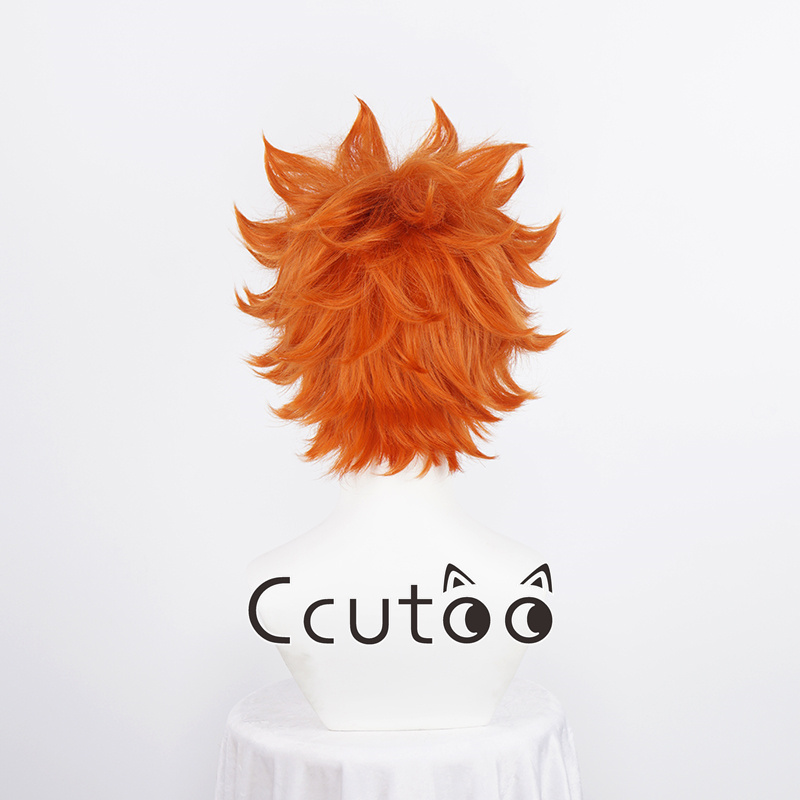 新作アニメ「ひなた翔陽」コスプレウィッグ。ひなた翔陽、30c - Anime Cosplay Orange Hair のレビューと価格