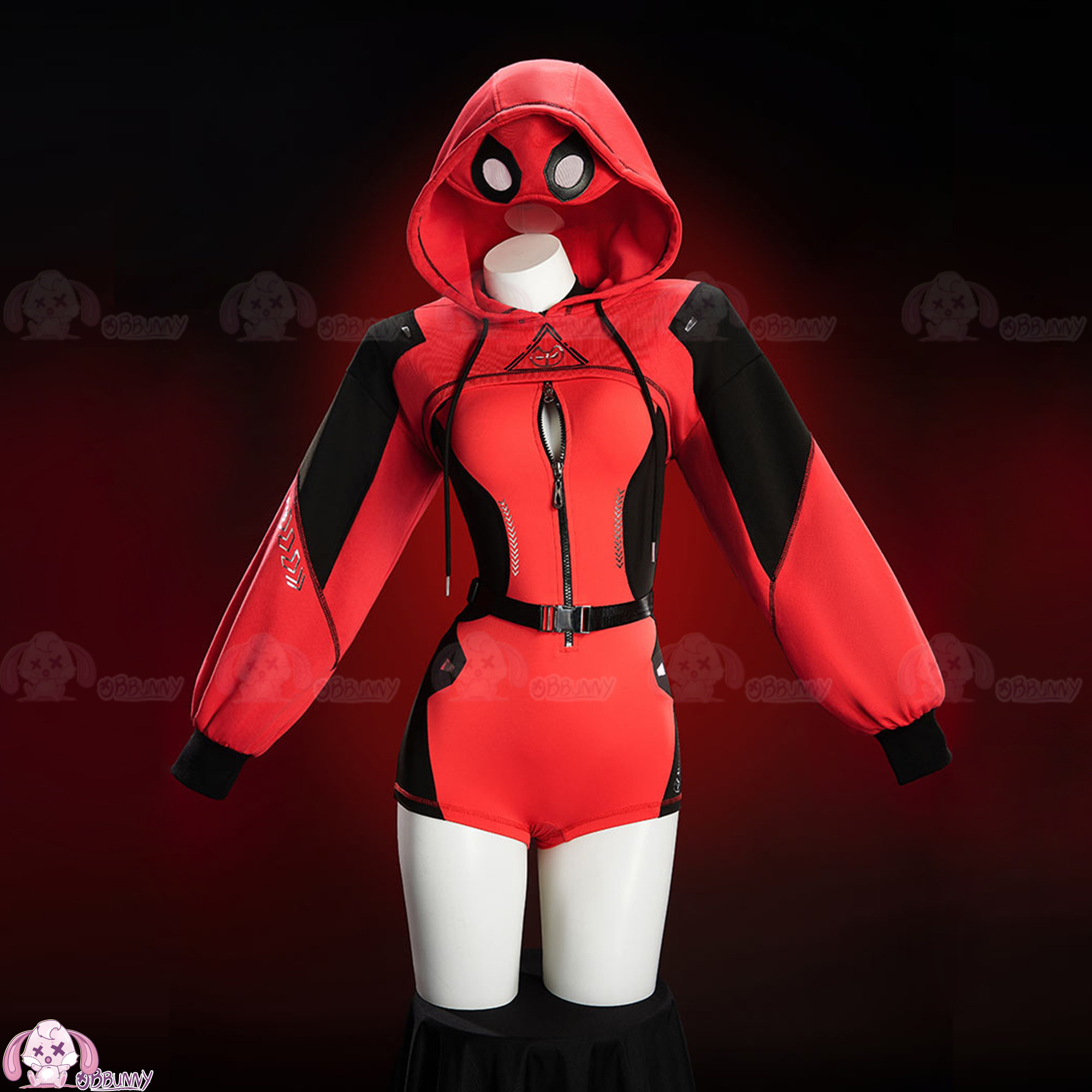DeadPooing コスプレ衣装衣装ハロウィンカーニバル性 - Anime Cosplay Red のレビューと価格