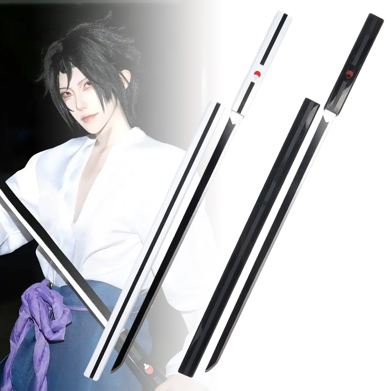 40インチ うちはサスケ 刀 木製 草薙刀 アニメ コスプレ - Anime Cosplay Katana のレビューと価格