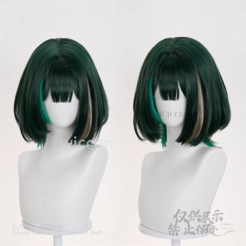 アニメゲーム原神インパクト新ネフェル耐熱人工毛現実的な頭皮か - Anime Cosplay Wigs のレビューと価格
