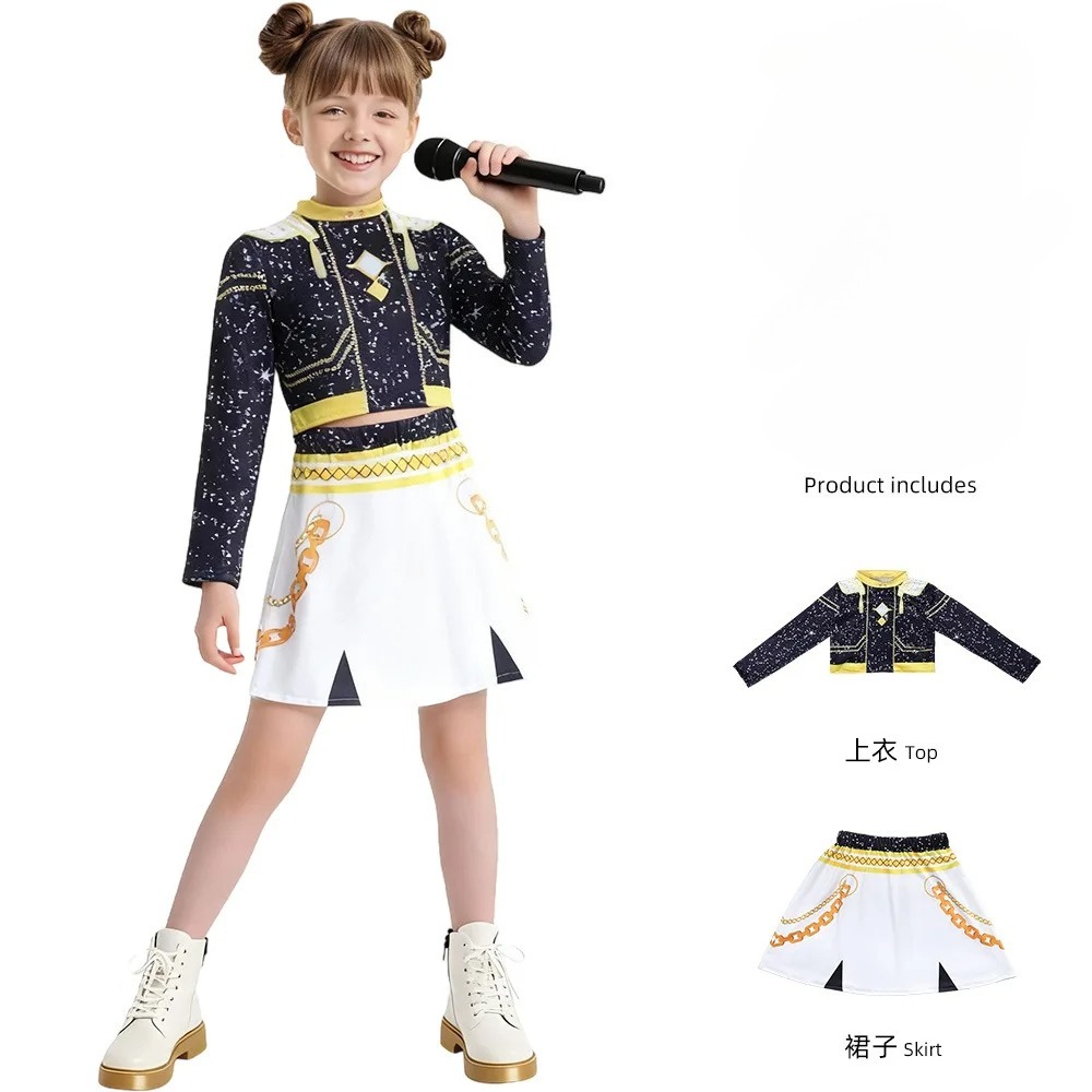 韓国映画のロールプレイ服 ガールズグループ 子供用コスチュー - Cosplay Korean Anime のレビューと価格