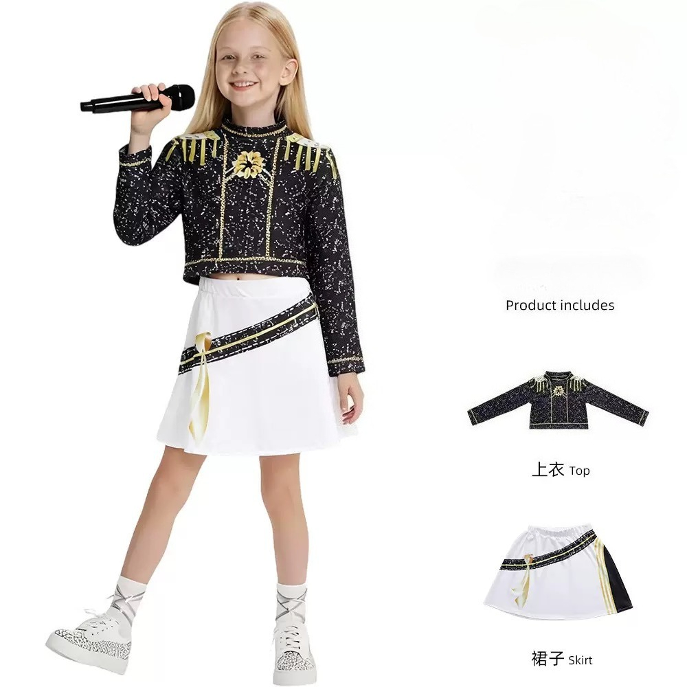 韓国映画のロールプレイ服 ガールズグループ 子供用コスチュー - Cosplay Korean Anime のレビューと価格