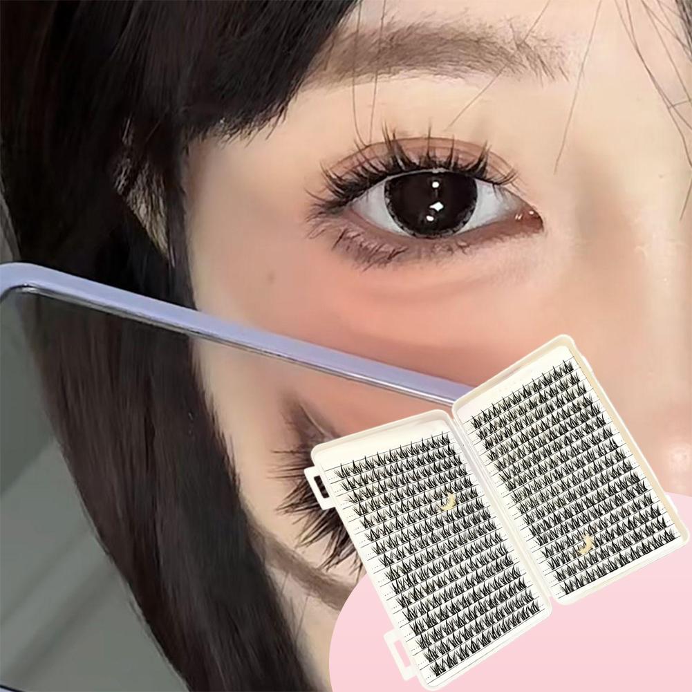32列の大容量接着剤不要つけまつげ、ナチュラルなウィスピーク - Anime Cosplay Lashes のレビューと価格